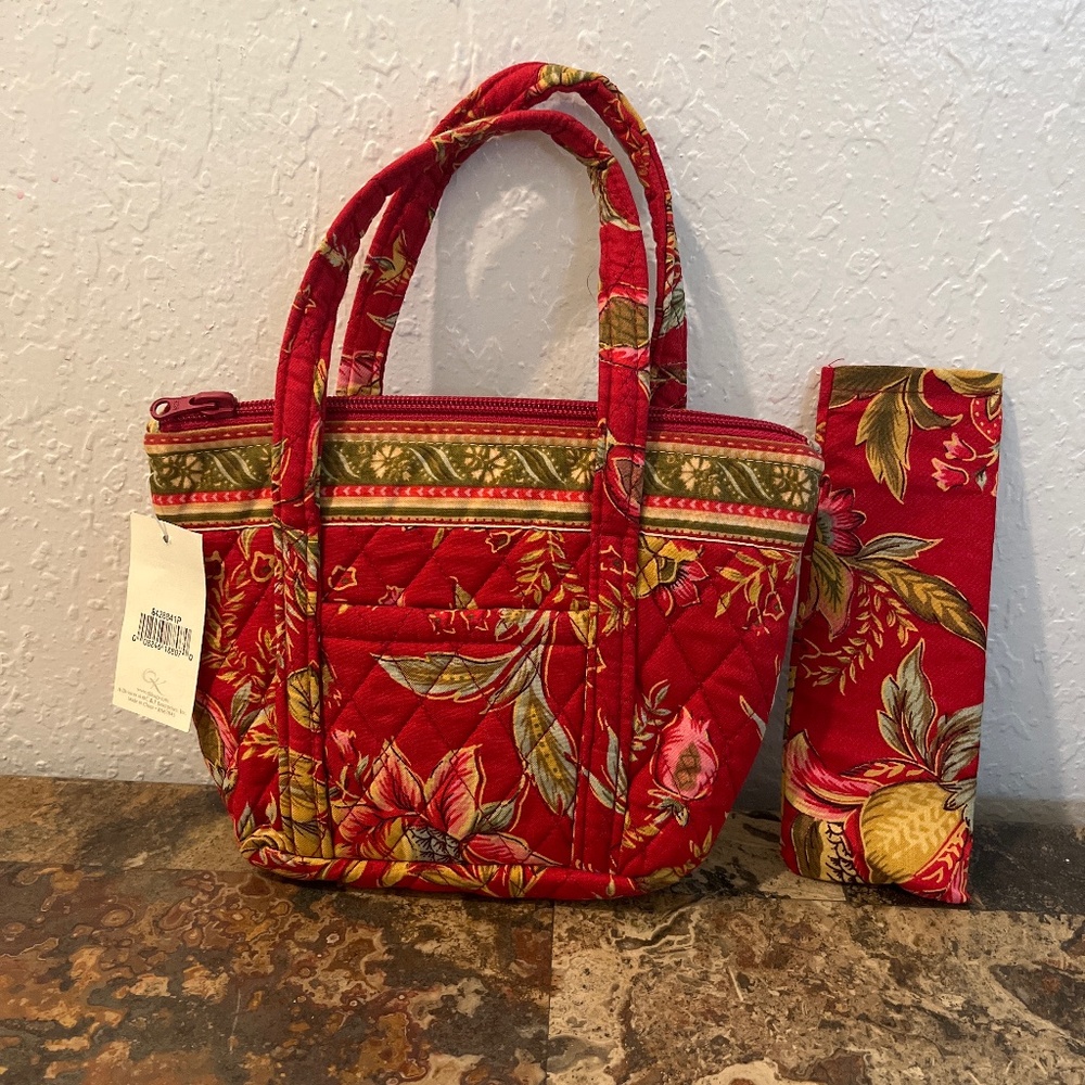 Quilted QK small hand bag